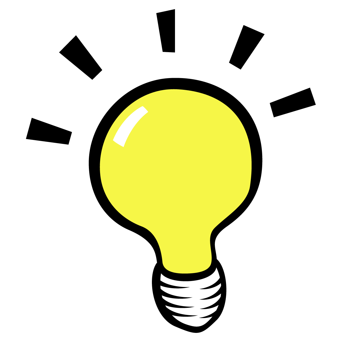 1200x1200 Lightbulb Light Bulb Thinking Clipart Kid 3