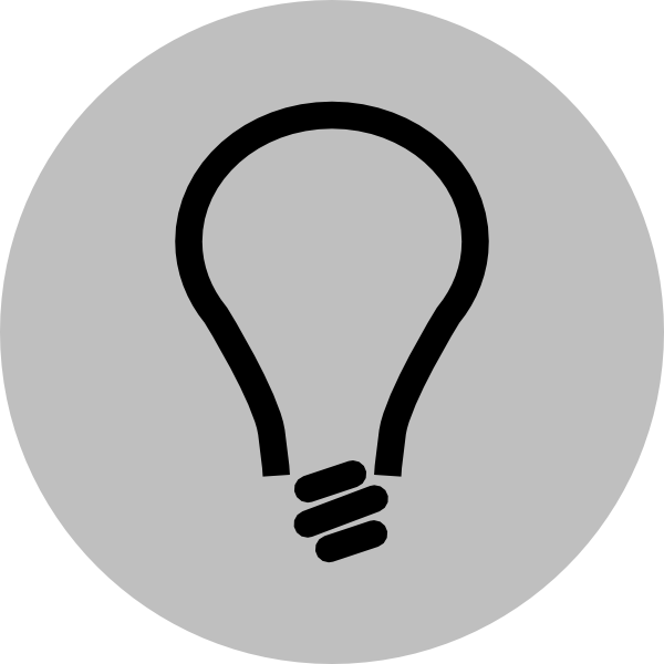 600x600 Light Bulb Clip Art