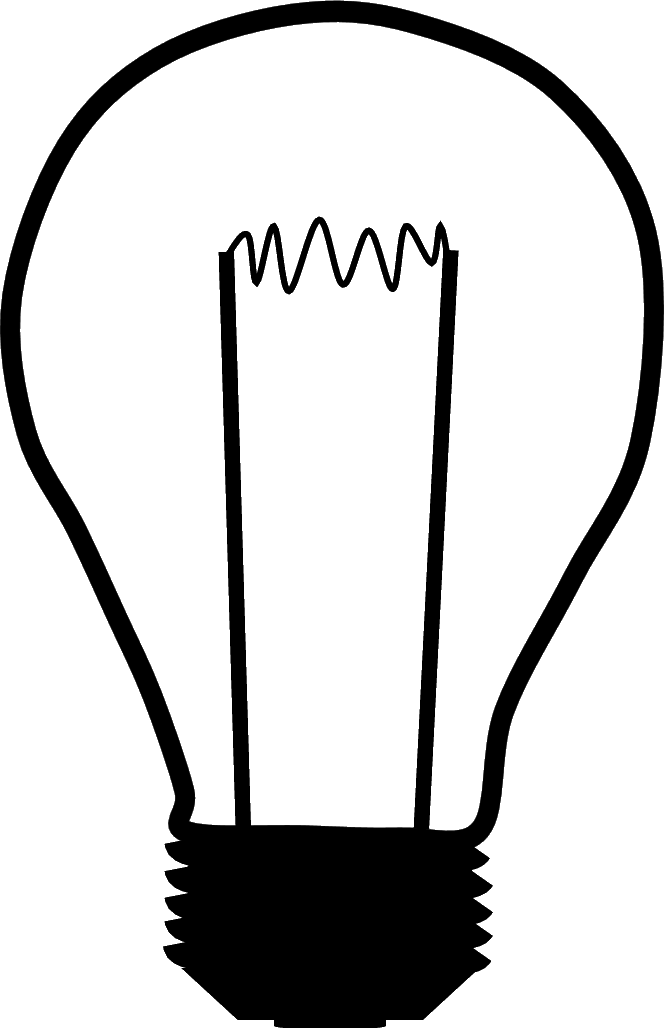 Light Bulb Template Free Download On Clipartmag