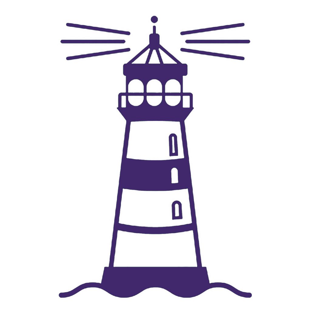 1024x1024 Lighthouse Clipart Purple