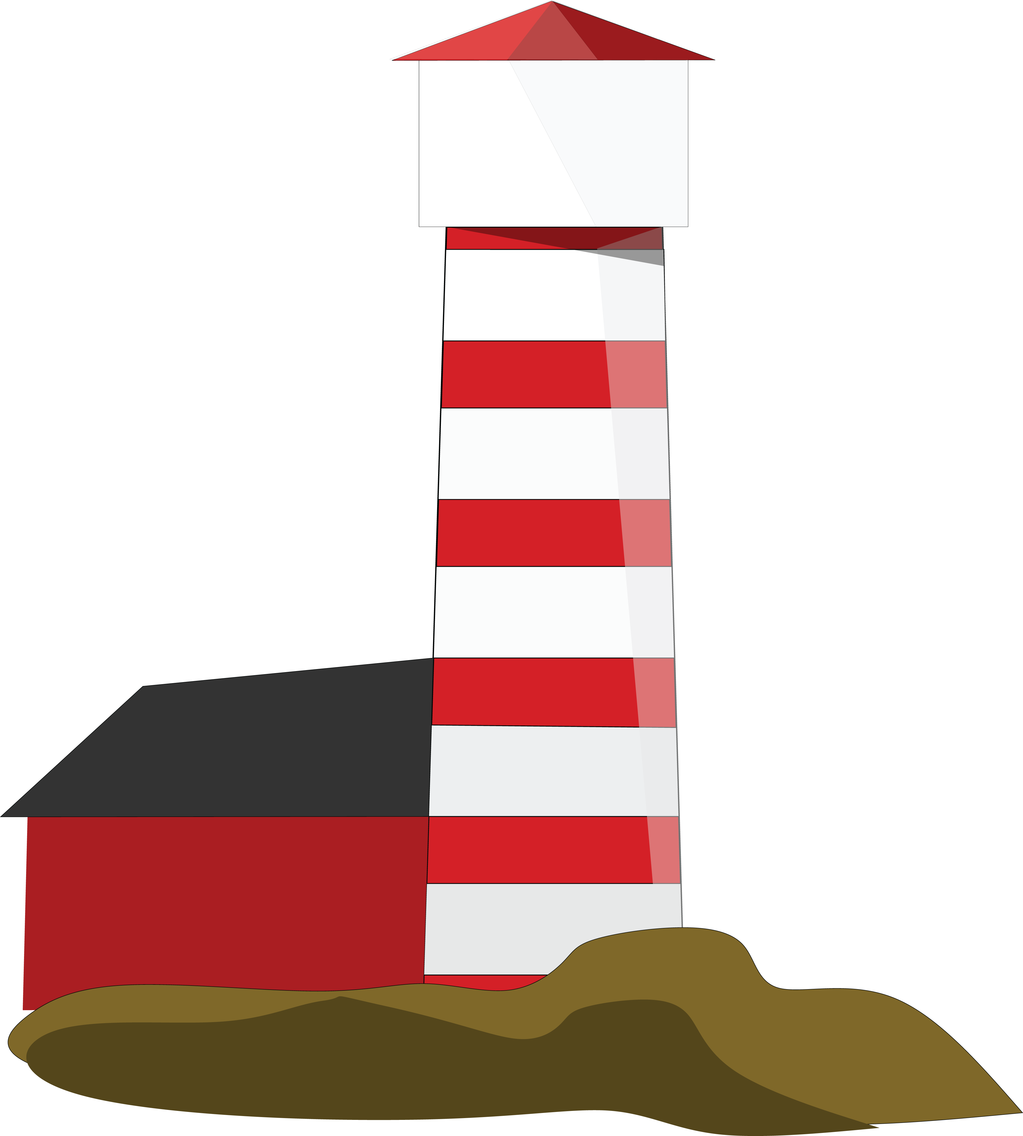 4000x4440 Free Clipart Of A Lighthouse