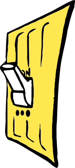 264x587 Electric Switch Clip Art