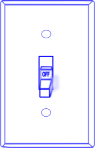 192x298 Light Switch Off Clip Art