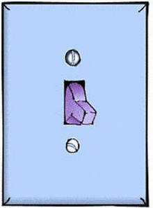 220x300 Light Switch Free Clipart