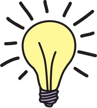 314x350 Upside Down Clipart Light Bulb