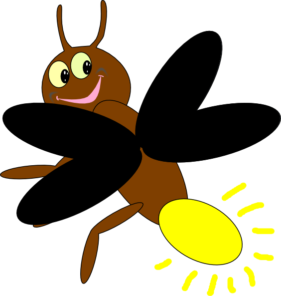 564x593 Lightning Bug Clipart