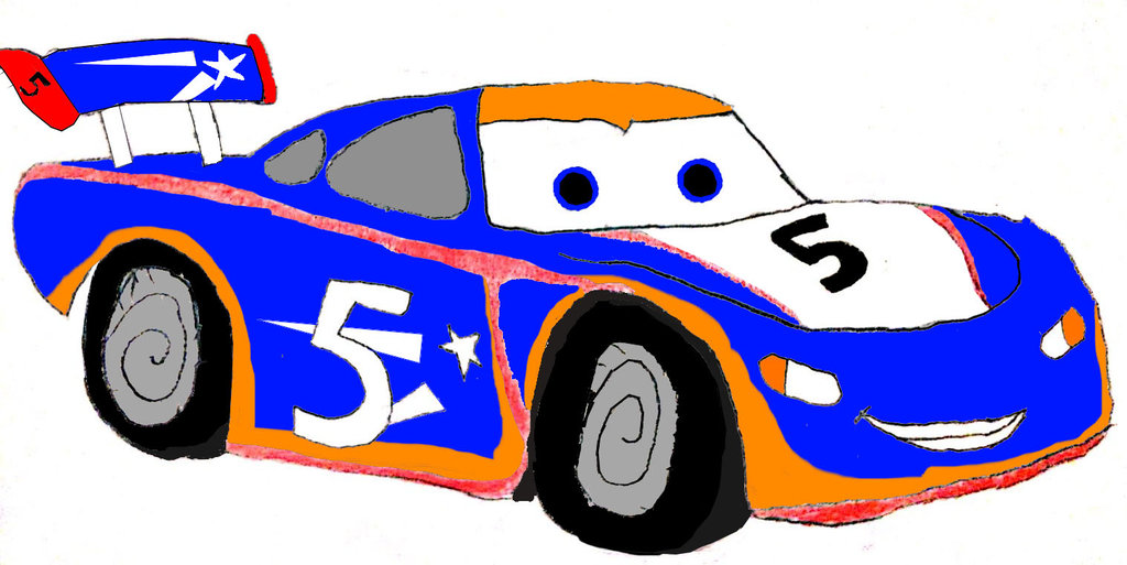 1024x513 Lightining Mcqueen As Turbo By Thearist2013