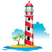 170x170 Lighthouse Clip Art