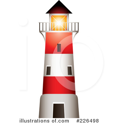 400x420 Lighthouse Clipart