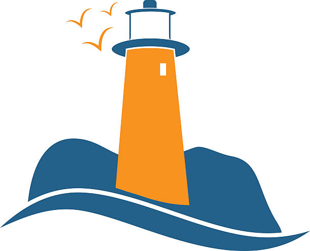 612x495 Lighthouse Clipart Illustration