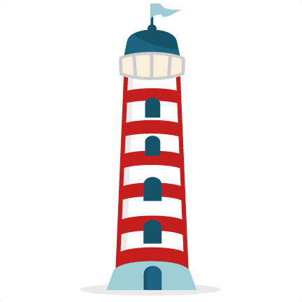 432x432 Red Lighthouse Clipart