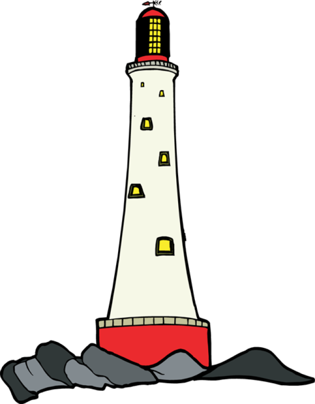 640x820 Free Lighthouse Clipart Image