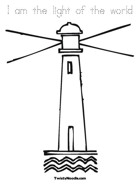 468x605 Free Lighthouse Clipart Outline Image