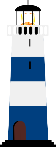 228x592 Lighthouse Clipart Nautical