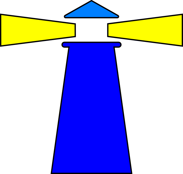 600x569 Free Lighthouse Clipart Image