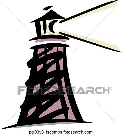 425x470 Drawing Of A Cartoon Drawing Of A Light House Pgi0353