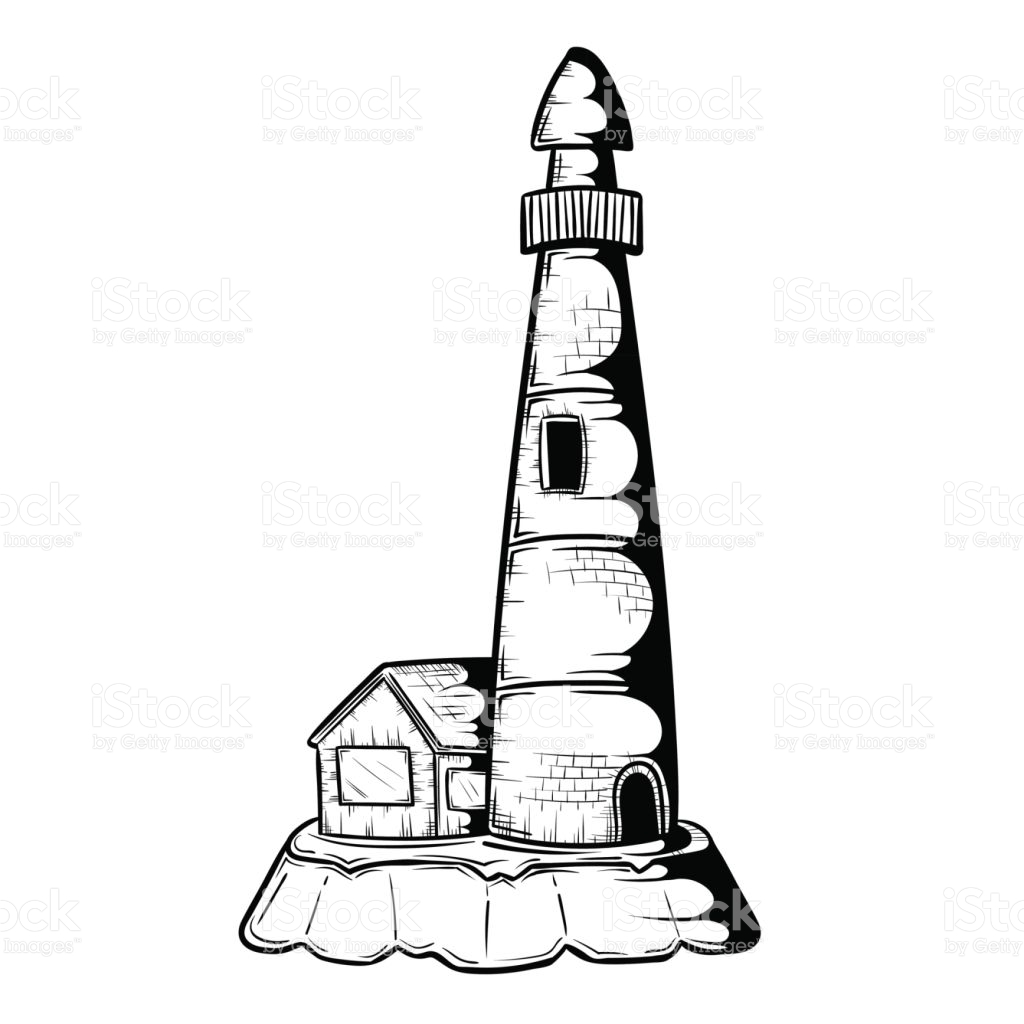 1024x1024 Drawn Lighhouse Amazing House