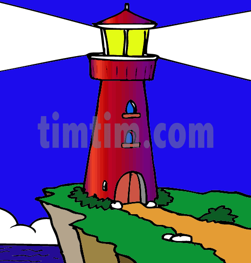 514x539 Free Drawing Of Lighthouse From The Category Boat Amp Sail