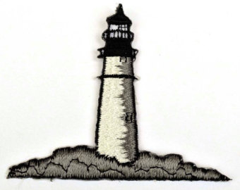 340x270 Lighthouse Applique Etsy