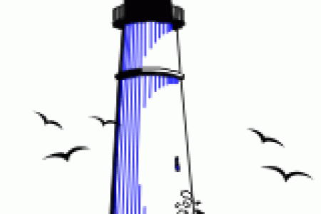 450x300 Simple Lighthouse Drawings