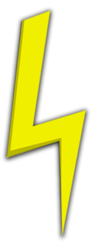 190x501 3d Lightning Bolt Cartoon T Shirt Spreadshirt