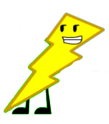 438x498 Lightning Bolt Inanimate Fight Out Wiki Fandom Powered By Wikia