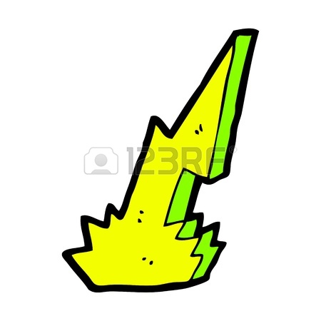 450x450 Lightning Bolt Cartoon Royalty Free Cliparts, Vectors, And Stock