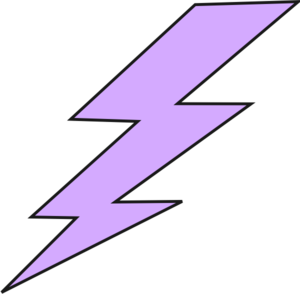 300x294 Lightning Bolt Clip Art
