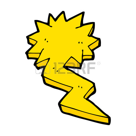 450x450 Cartoon Lightning Bolt Symbol Royalty Free Cliparts, Vectors,