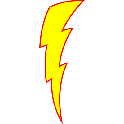 400x400 Graphics For Curved Lightning Bolt Clip Art Graphics Www