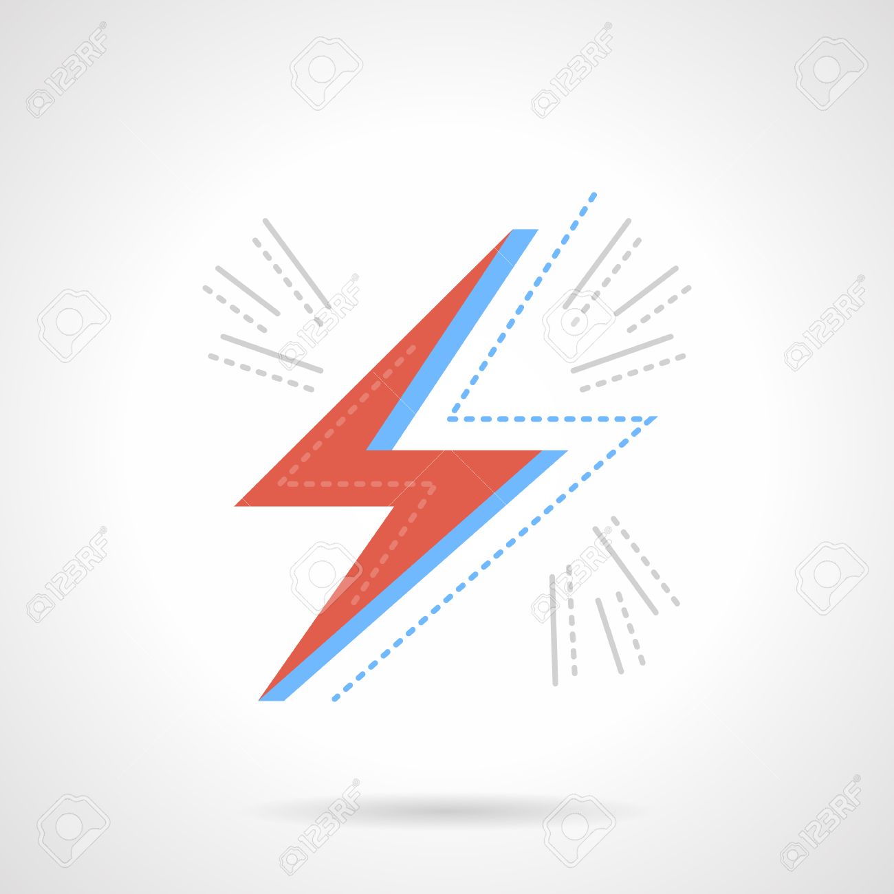 1300x1300 Red Lightning Bolt Symbol. Download This Image As Red Lightning