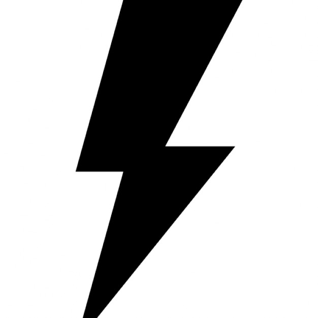 626x626 Eco Energy Symbol Of A Lightning Bolt Icons Free Download