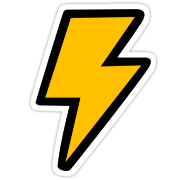 375x360 Lightning Bolt Clip Art