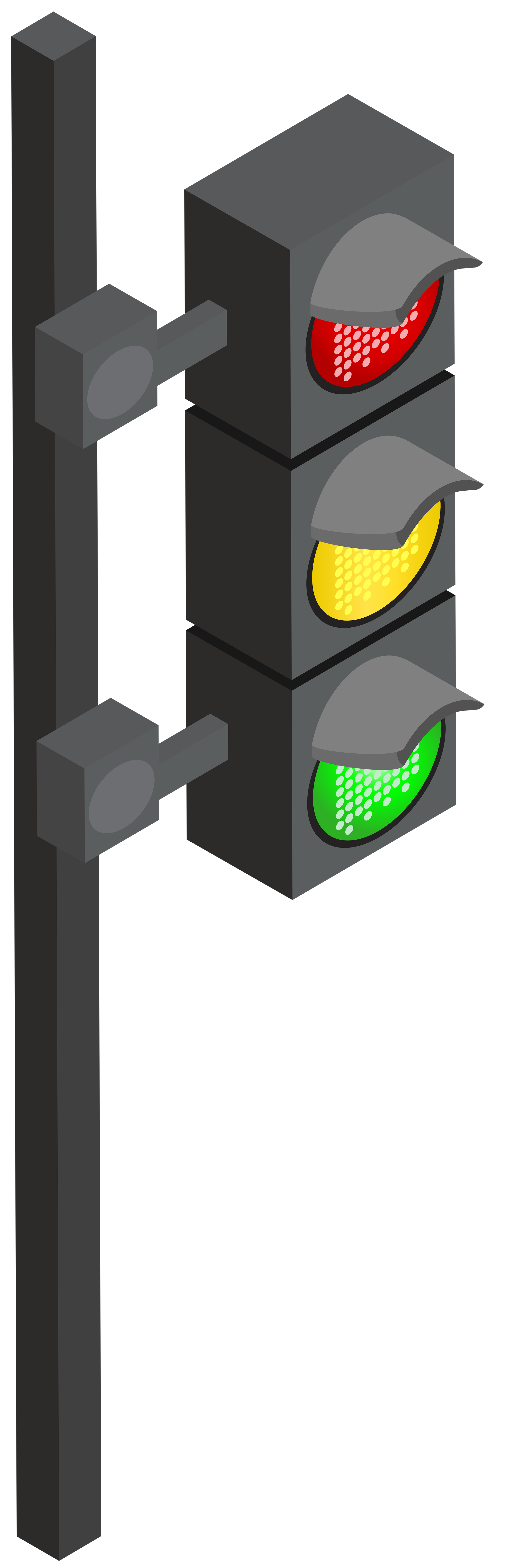 2578x8000 Traffic Light Png Clip Art