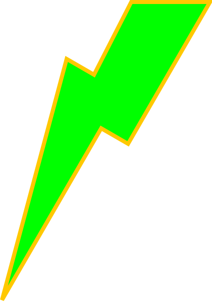 420x599 Clip Art Lightning Bolt Image