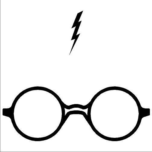 504x504 Black And White Harry Potter Clipart