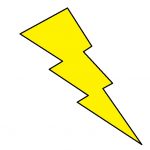 150x150 Lightning Bolt Electric Bolt Clip Art 3 Clipartcow Clipartix