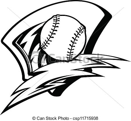 450x418 Lightning Clipart Baseball