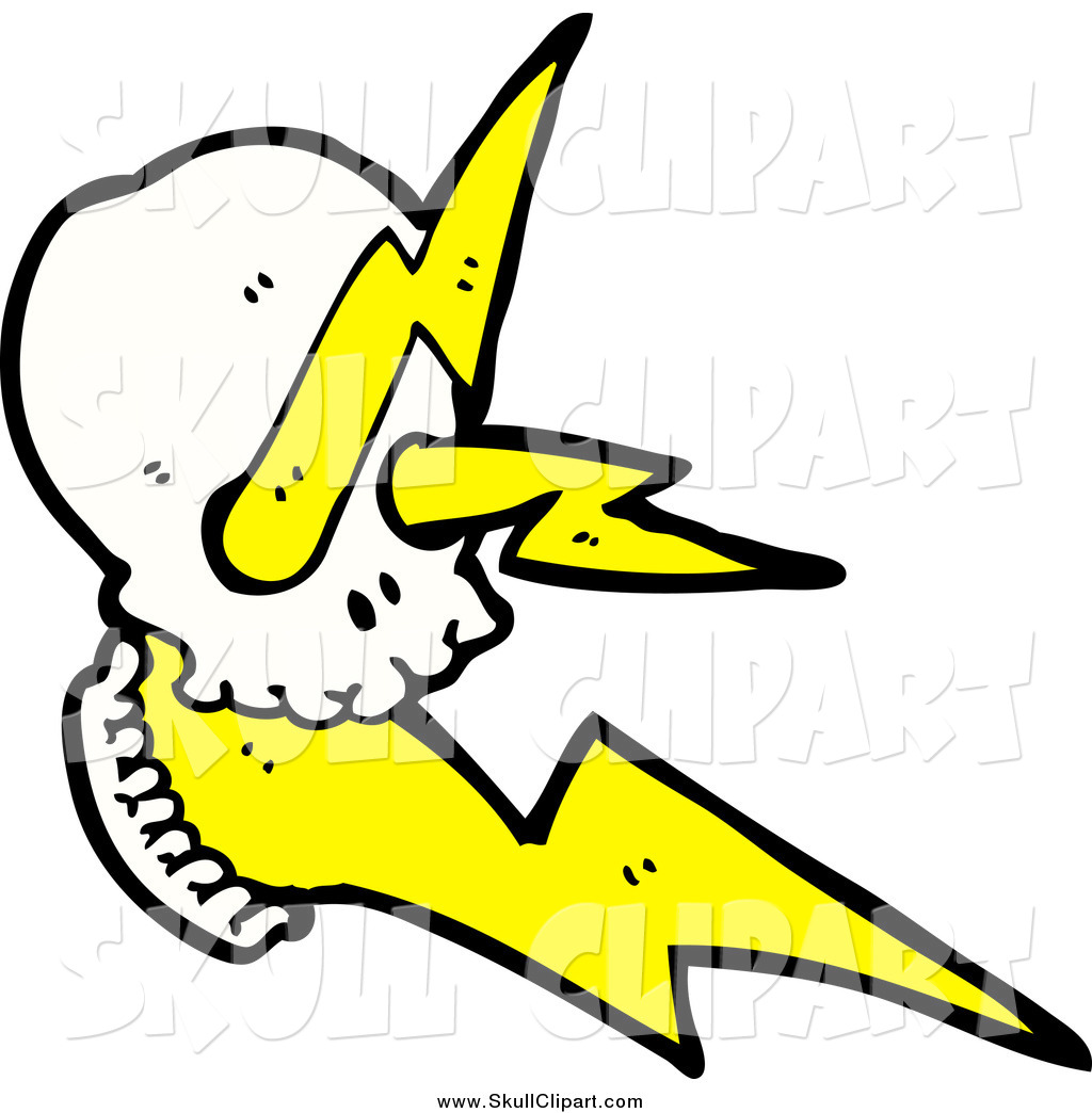 1024x1044 Royalty Free Stock Skull Designs Of Lightning Bolts