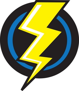 262x300 Lightning Bolt Blue Lighting Bolt Free Clipart Images 2 Image