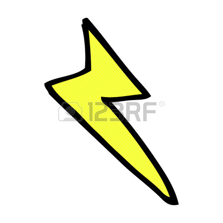 450x450 Cartoon Lightning Bolt Symbol Royalty Free Cliparts, Vectors,