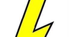 230x125 Free Lightning Bolt Clipart Pictures