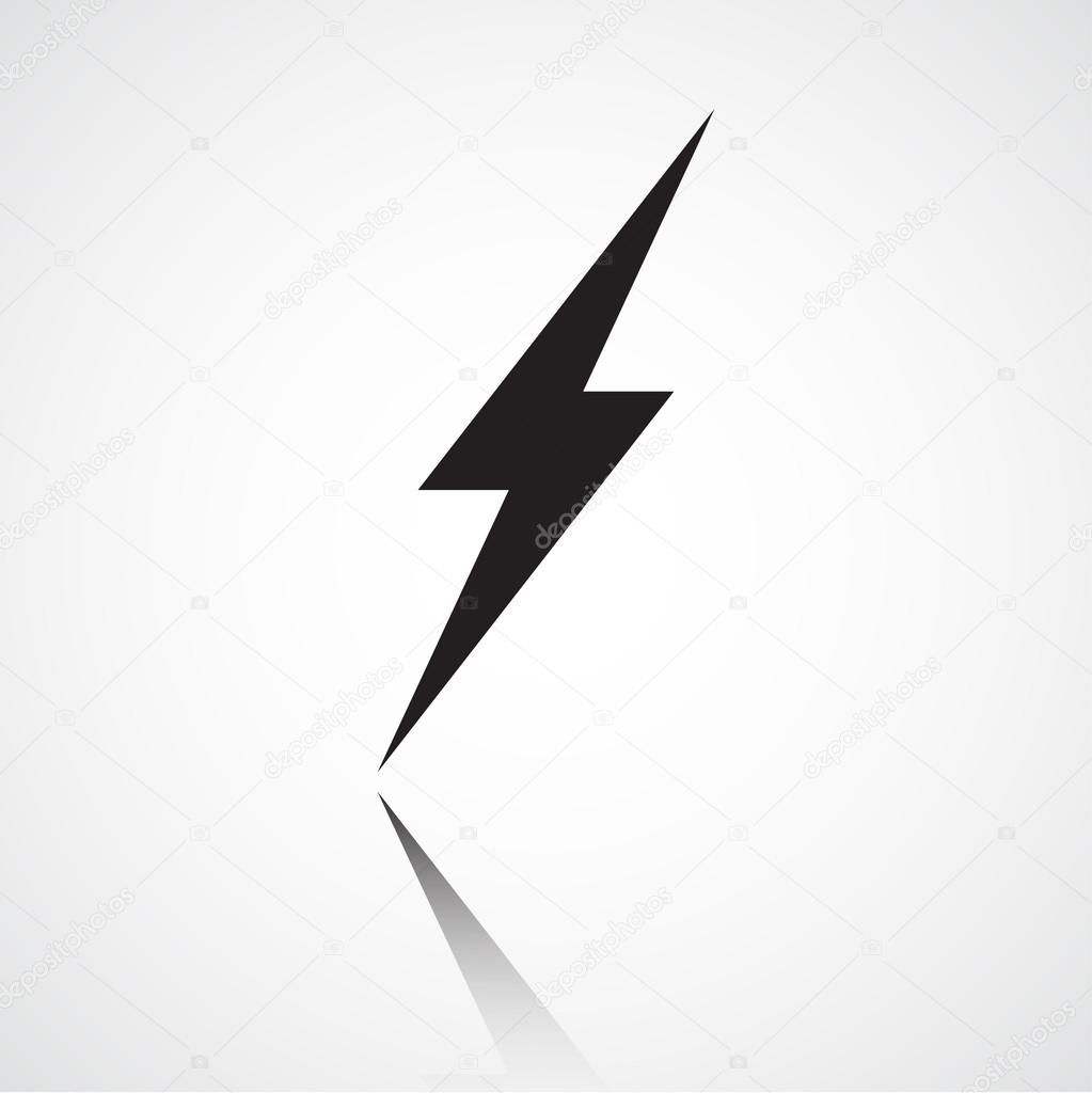 1023x1024 Minimalist Lightning Bolt Stock Vector Goldenshrimp