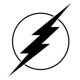 270x270 Free Lightning Bolt Stencil Lightening Clip Art Templates