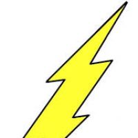 200x200 Lightning Bolt Clipart