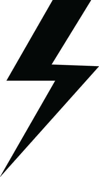 338x600 Lightning Bolt Transparent Clipart