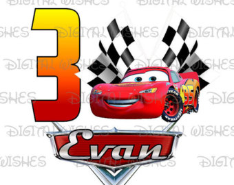 340x270 Disney Cars Shirt Etsy
