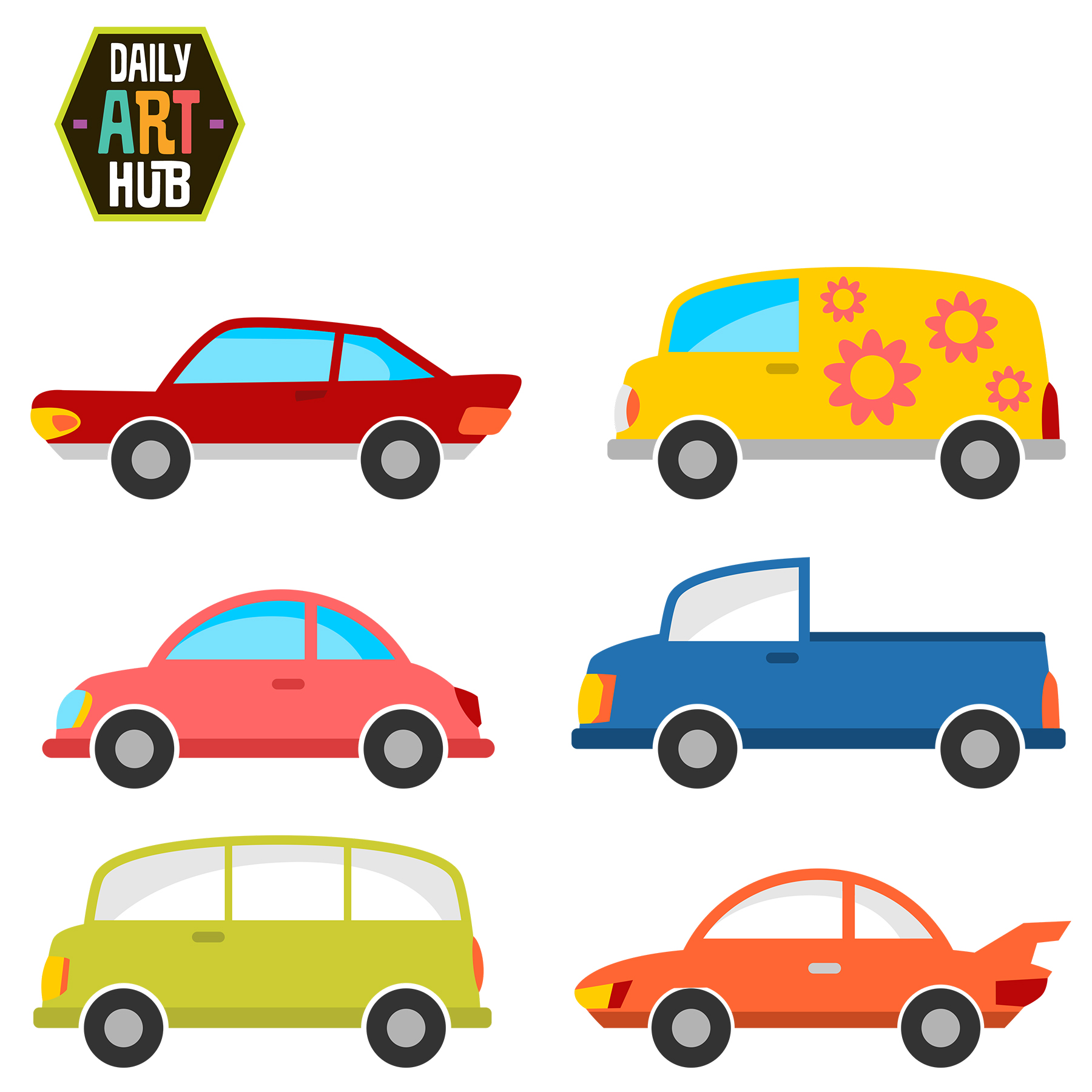 1800x1800 Cars Clipart
