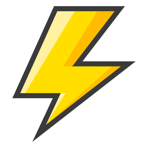 512x512 Graphics For Yellow Lightning Bolt Graphics