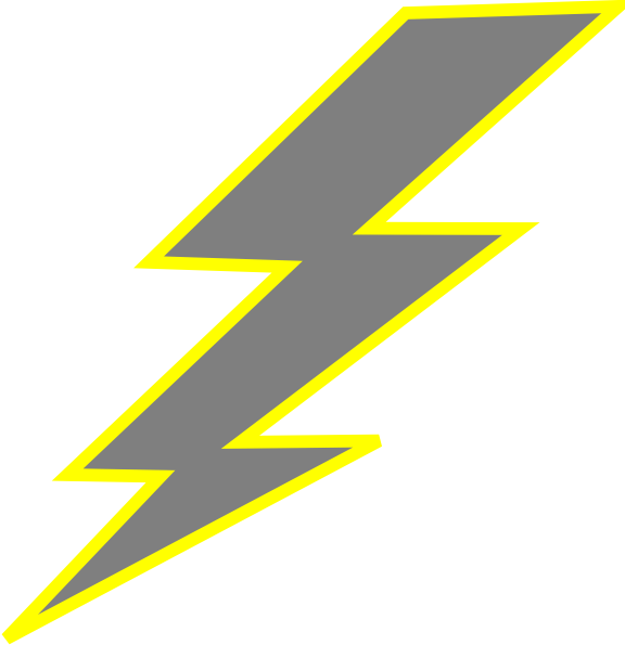 576x595 Lightning Bolt Clip Art